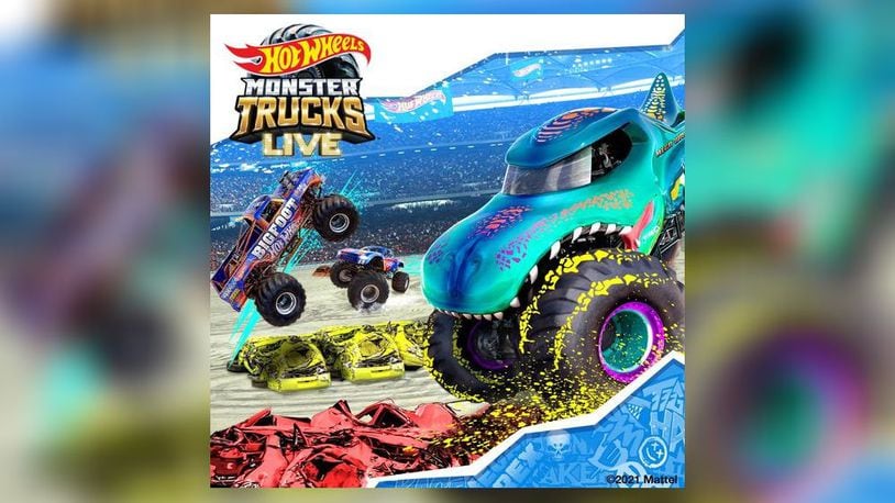 Hot Wheels Monster Trucks Live Glow Party will be held at the Nutter Center in May. (Graphic: Business Wire)