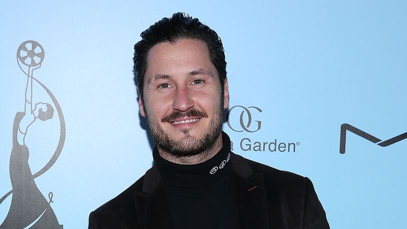 Val Chmerkovskiy is engaged to fellow "Dancing with the Stars" pro Jessica Johnson.  (Photo by Phillip Faraone/Getty Images)