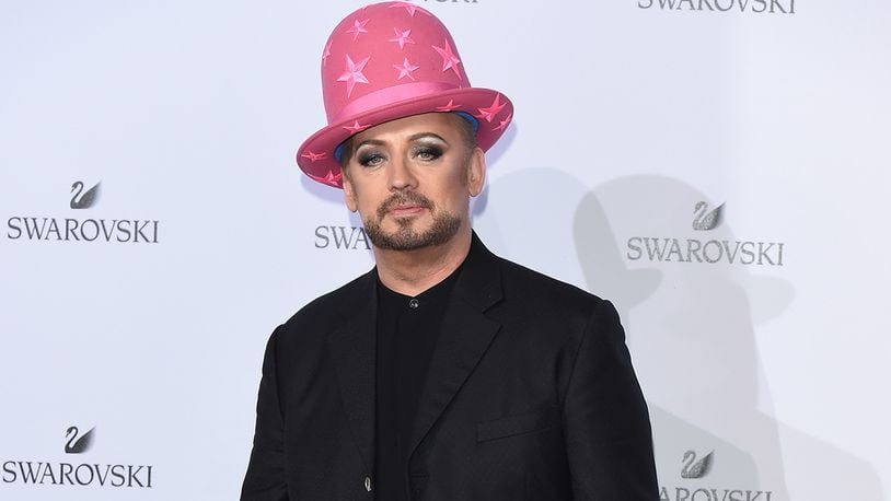 MILAN, ITALY - SEPTEMBER 20:  Boy George is going on a 40-date tour with Culture Club, The B-52's and Tom Bailey of the Thompson Twins. (Photo by Stefania M. D'Alessandro/Getty Images for Swarovski)
