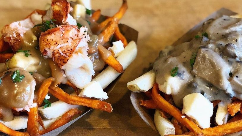 Lobster poutine and mushroom poutine are among the favorite dishes served by Harvest Mobile Cuisine. CONTRIBUTED