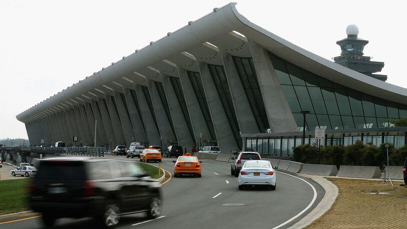 The main terminal at Washington Dulles International Airport (Photo by Mark Wilson/Getty Images)