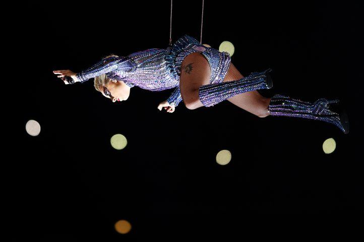 Lady Gaga Perfroms at Pepsi Zero Sugar Super Bowl LI Halftime Show