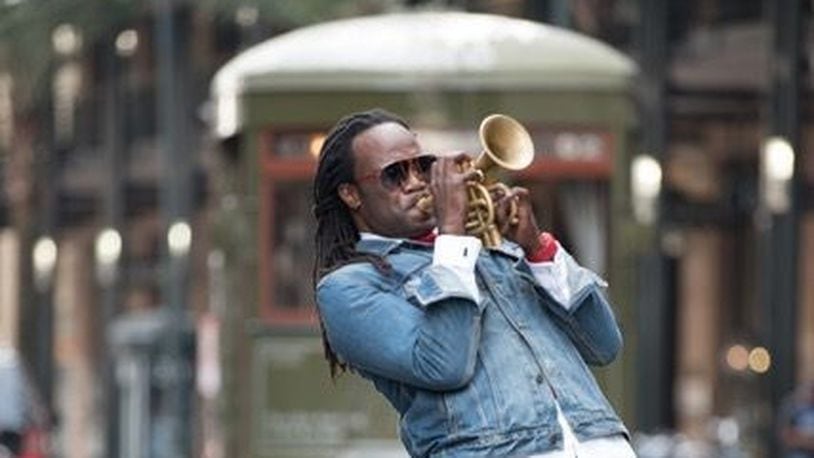 New Orleans trumpet player Shamarr Allen will perform June 12 at Levitt Pavilion Dayton. CONTRIBUTED