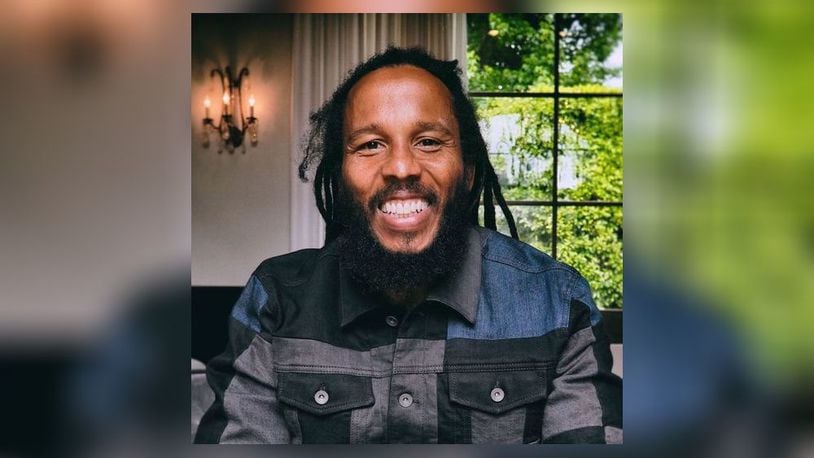 Eight-time Grammy Award winner Ziggy Marley, currently on the road doing a tribute to his legendary late father, Bob Marley, performs at Rose Music Center in Huber Heights on Saturday, Aug. 13.