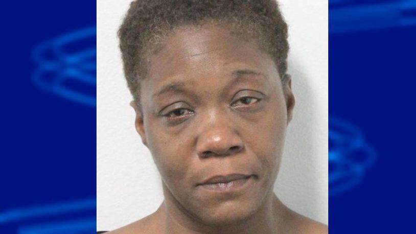 Kesa Harris was arrested after allegedly forcing her 10-year-old son to walk alone in extreme heat.
