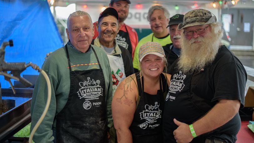 The annual Italian Fall Festa features delicious food, live entertainment and a 5K race from Friday, Sep. 10 to Sunday, Sep. 12 at Bella Villa Hall, 2625 County Line Road in Kettering. TOM GIlLIAM / CONTRIBUTING PHOTOGRAPHER