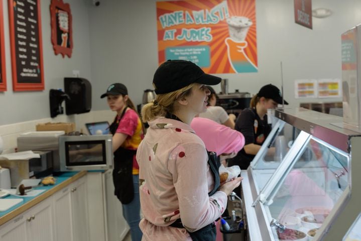 PHOTOS: Did we spot you eating ice cream for breakfast at Jubie’s Creamery?