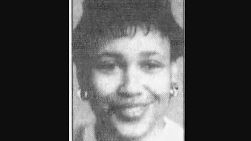 Sharon Gladden in an undated photo used in her obituary. She was killed by a stray bullet in Dayton in June of 1992 when she was just 22 years old. Today her younger half-brother, Ronnie Gladden, is working on a book about Sharon's story and how her death changed his life. CONTRIBUTED