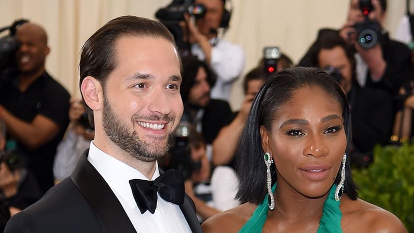 Reports say Alexis Ohanian (L) and Serena Williams are getting married in New Orleans.