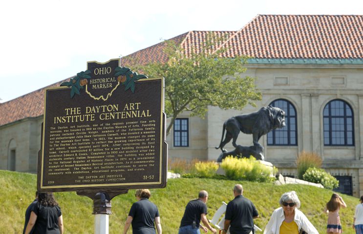 PHOTOS: Ohio historical marker unveiled at Dayton Art Institute