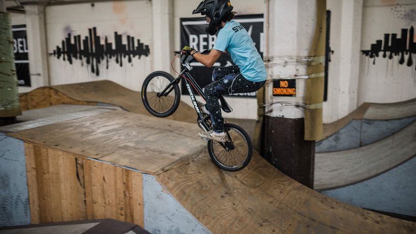 Mike's Indoor Bike Park in Dayton will reopen Friday, May 29. CONTRIBUTED PHOTO