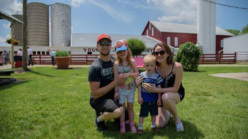 Young’s Jersey Dairy hosts an annual celebration each Memorial Day. Guests spent the days enjoying ice cream, miniature golf, the driving range, batting cages, slides and carnival rides. PHOTO / TOM GILLIAM PHOTOGRAPHY