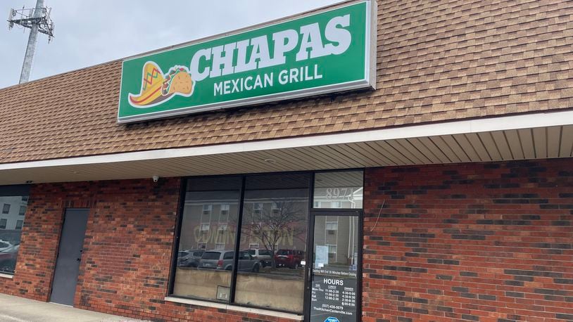 Chiapas Mexican Grill is opening a third restaurant location in the Dayton area at 8971 Kingsridge Drive in Miami Twp. NATALIE JONES/STAFF