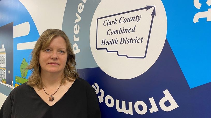 Christina Conover, of Cedarville, has been nursing director of Clark County Combined Health District in Springfield for nearly 20 years.