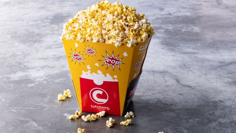 From Monday, Jan. 18, through Sunday, Jan. 24, guests can win the chance to win free popcorn for an entire year during the Cinemark Popcorn Fest.