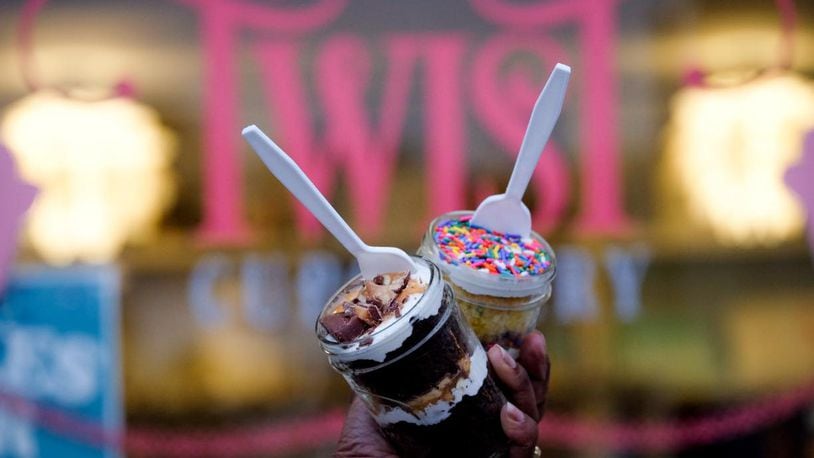 Twist Cupcakery's Cake in a Jar treats have become especially popular during the pandemic.