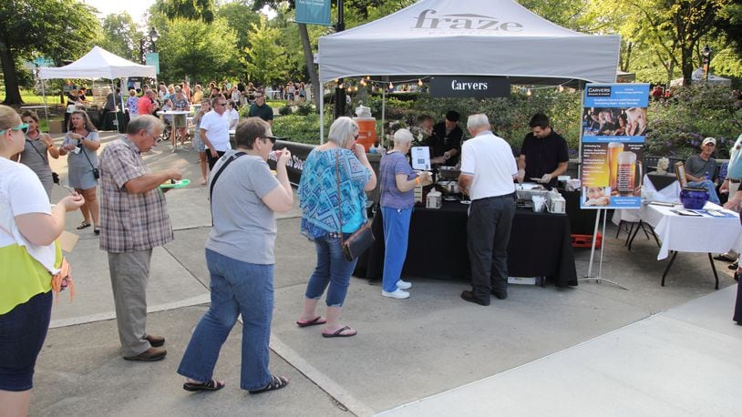 The Taste, a festival spotlighting Dayton-area restaurants and businesses, will be held Wednesday, Aug. 31 in the Lincoln Park Civic Commons at Kettering's Fraze Pavilion. CONTRIBUTED