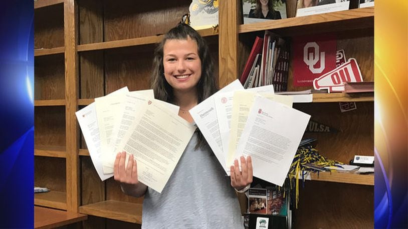 Jenks, Oklahoma, senior Sarah Cameron got accepted into all 8 Ivy League schools.
