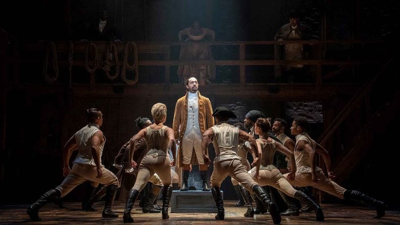 The Tony and Grammy Award-winning musical "Hamilton," which also received the Pulitzer Prize for Drama, will return to Dayton Oct. 1-13, 2024 at the Schuster Center courtesy of Dayton Live. CONTRIBUTED