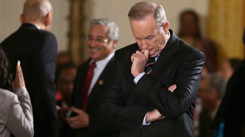 WASHINGTON, DC - FEBRUARY 27:  Bill O'Reilly, host of FOX News Channel's  The O'Reilly Factor, waits for the arrival of U.S. President Barack Obama during an event about Obama's 'My Brother's Keeper' initiative in the East Room at the White House February 27, 2014 in Washington, DC. As part of his 'Year of Action,' Obama announced a $200 million commitment from nine foundations to bolster the education and employment of young men and boys of color.  (Photo by Chip Somodevilla/Getty Images)