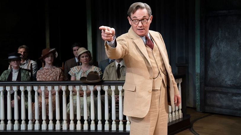 Richard Thomas, best known as John-Boy on the popular 1970s CBS family television series, “The Waltons,” as Atticus Finch in “To Kill a Mockingbird." CONTRIBUTED