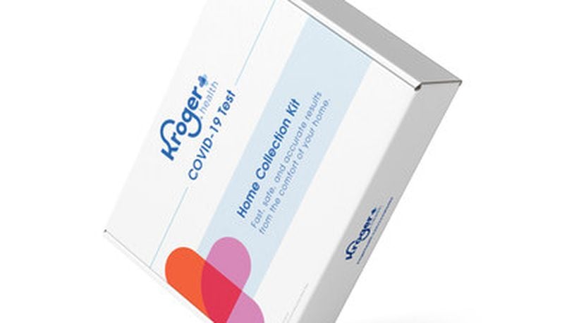 Kroger Health launches COVID-19 Test Home Collection Kit,  combining the safety and convenience of at-home sample collection with the expert guidance of a telehealth consultation. Photo courtesy Kroger Health.