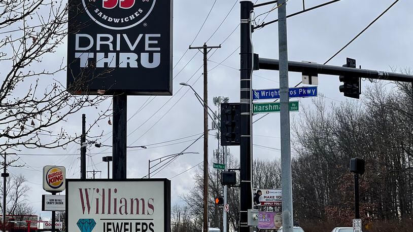 A new Jimmy John's, equipped with a drive-thru, is set to open this week near the intersection of Harshman Road and Brandt Pike. AIMEE HANCOCK/STAFF