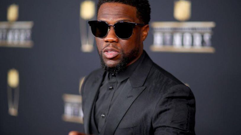 Kevin Hart said he was at a loss for words after his friend was arrested in an alleged extortion scheme.