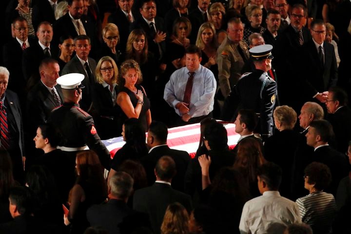 Photo: Sen. John McCain memorial service