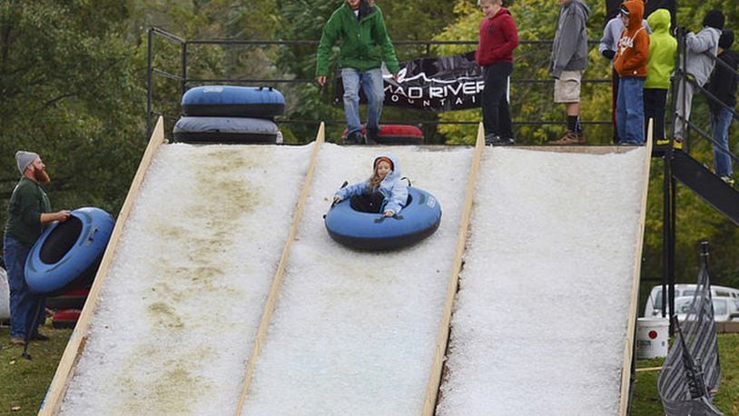 No need for winter when Mad River Mountain provides the snow tubing. CONTRIBUTED