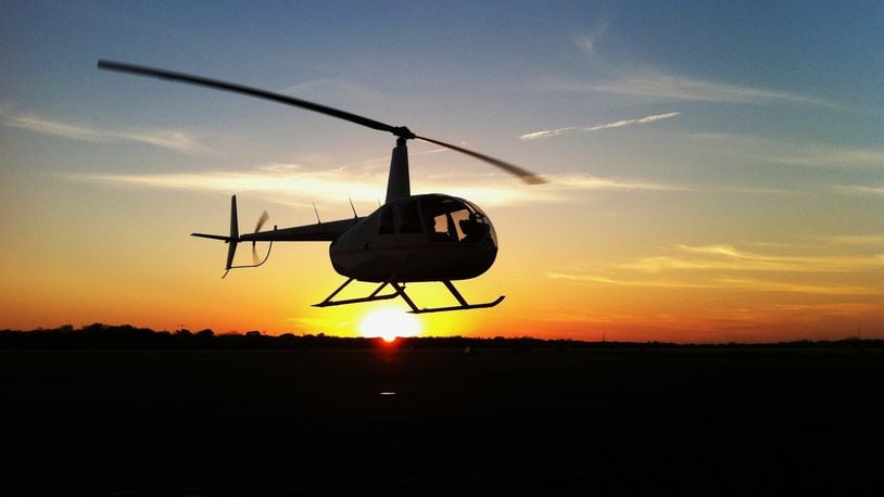 The Wright Place restaurant is offering a special Valentine’s Day package that includes a helicopter sight-seeing ride. SUBMITTED