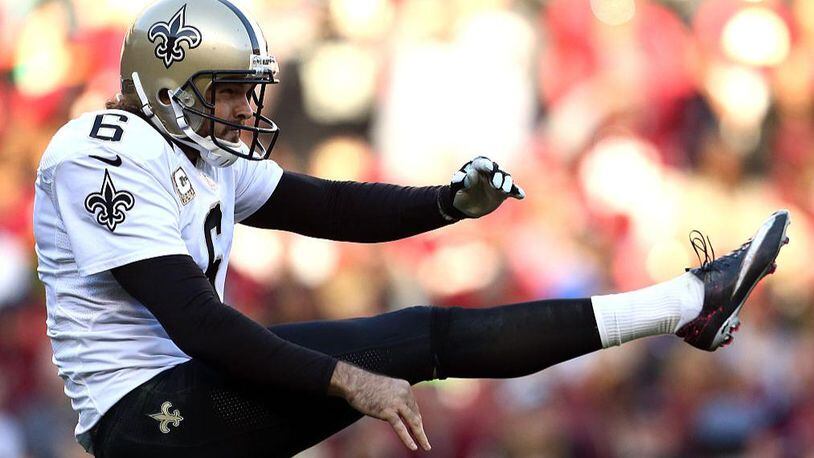 Saints punter Thomas Morstead traveled to Minnesota on Friday to make a donation to an area children's hospital.