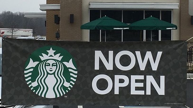 This new Starbucks opened in Englewood late last week. Photo by Nicole Erickson