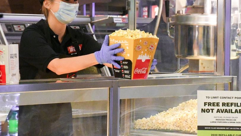 Cinemark theaters will begin its phased national reopening this weekend, with most Dayton-area theaters opening Fourth of July weekend. CONTRIBUTED PHOTOS FROM CINEMARK THEATERS