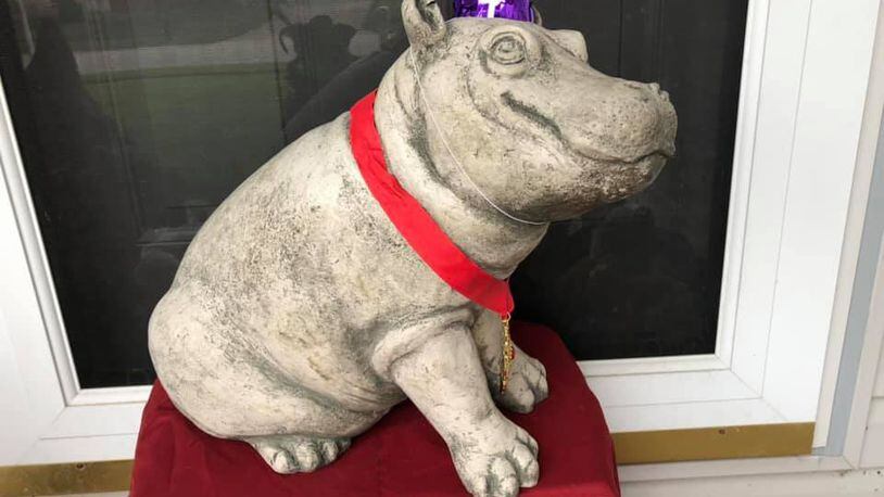 Union resident Denise Starr has started an internet sensation with her front door-residing gargoyle named Frank. In December, a neighbor wrote a letter to Starr, saying Frank didn't fit the Christmas spirit. Since then, Frank has raised more than $131,000 for different charities.