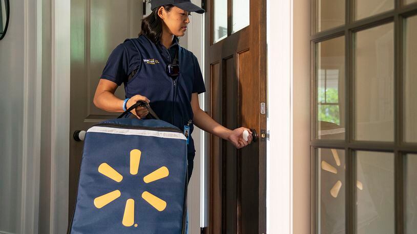 Walmart is testing in-home delivery straight to the refrigerator.