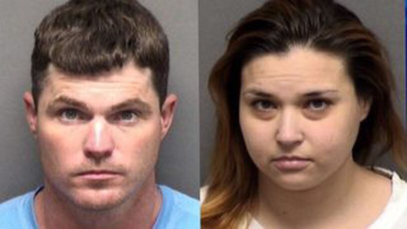Eric Allen McConal, 35, and Vanessa Nicole Arriaga, 30, were arrested Thursday by San Antonio police.