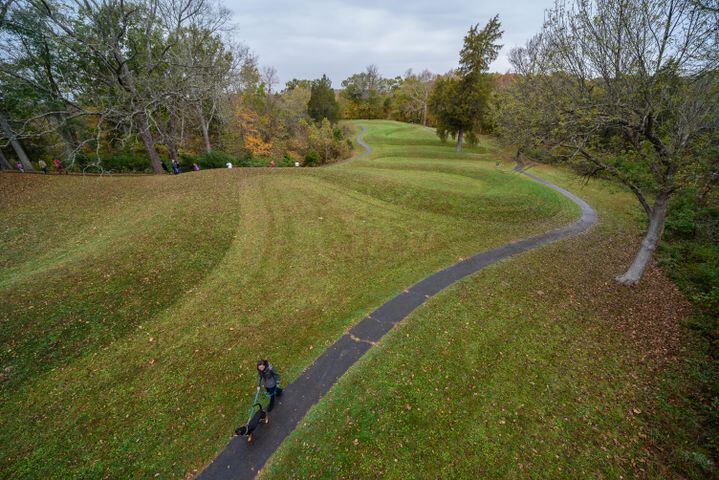 PHOTOS: An autumn walk at Serpent Mound