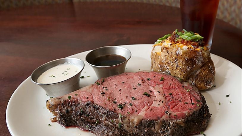 Contributed photo by E.L. Hubbard
FIREBIRDS WOOD FIRED GRILL
SLOW ROASTED PRIME RIB