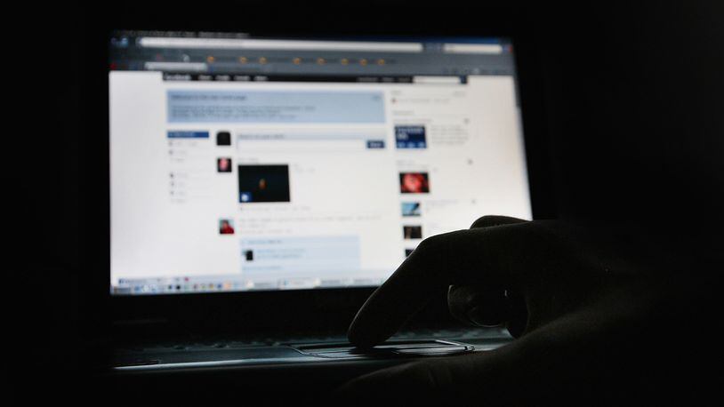In this photo illustration the Social networking site Facebook is displayed on a laptop screen on March 25, 2009 in London, England.