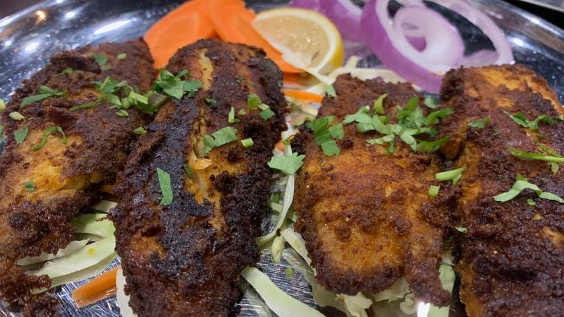 Prems Chennai Delight’s Teva fish fry. ALEXIS LARSEN/CONTRIBUTED