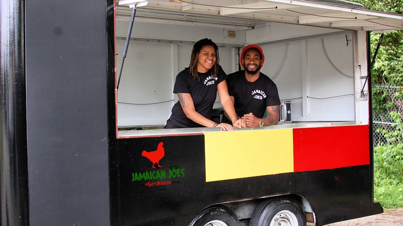 Alana and Anthony Brookshire plan to officially launch their new food truck, Jamaican Joes, in June. of 2019.
