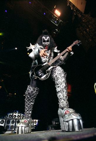 KISS performing at Nutter Center
