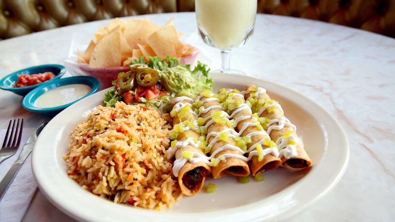 Chuy’s will celebrate its 30th annual Green Chile Festival from Monday, Aug. 13 to Sunday, Sept. 2. The Tex-Mex restaurant chain will feature a menu that includes green chile chicken flautas. CONTRIBUTED