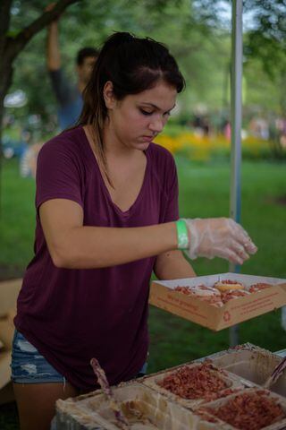 PHOTOS: Did we spot you chowing down at this year’s Bacon Fest?