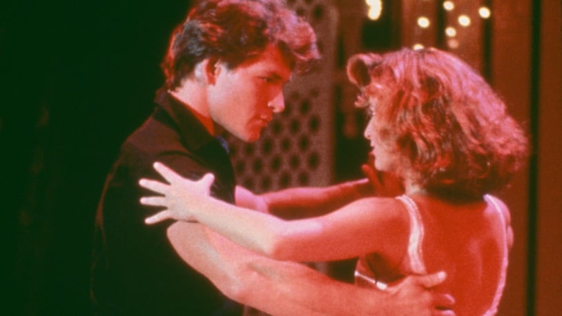 Patrick Swayze and Jennifer Grey star in the film 'Dirty Dancing', 1987. (Photo by /Getty Images)