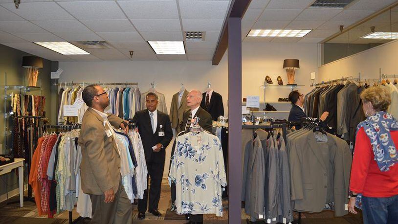Dayton men participated in Dayton's "Best Dressed Man" competition faciliated by the non-profit Clothes That Work organization