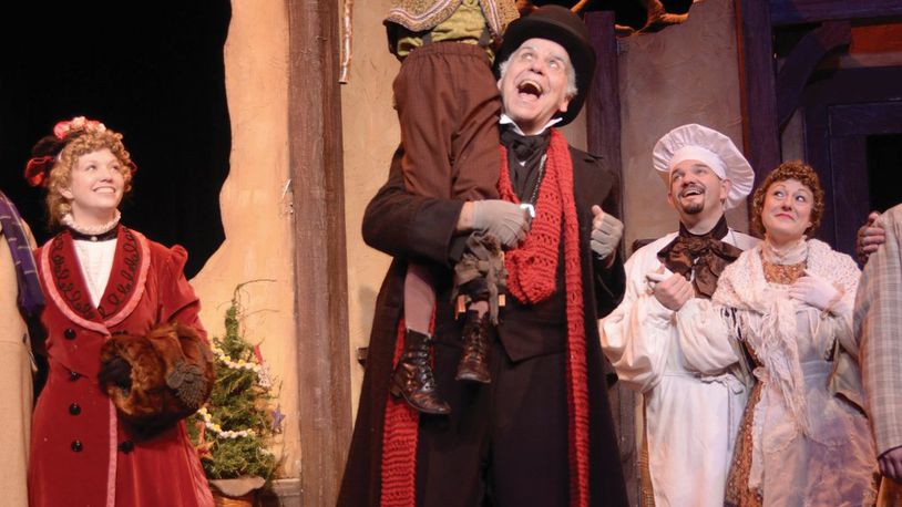 Victoria Theatre Association presents the Nebraska Theatre Caravan’s production of A Christmas Carol at Victoria Theatre in Dayton on Tuesday and Wednesday, Nov. 28 and 29. CONTRIBUTED