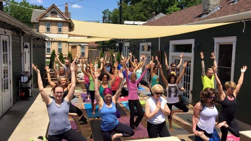 Yoga and beer events in Dayton
