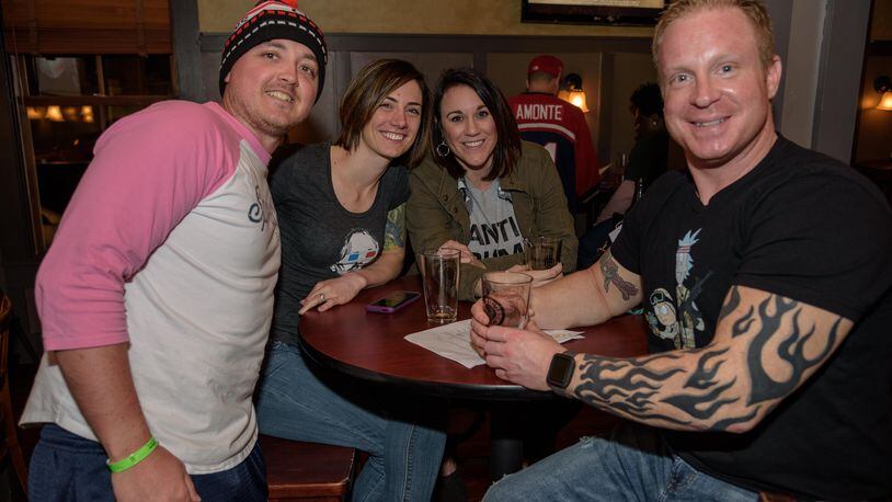 Fifth Street Brewpub teamed up with Dayton Sportcial to host a local Beer Olympics on Sunday, February 25, in conjunction with the closing ceremony for the 2018 Olympic Winter Games in Pyeong Chang. TOM GILLIAM PHOTOGRAPHY